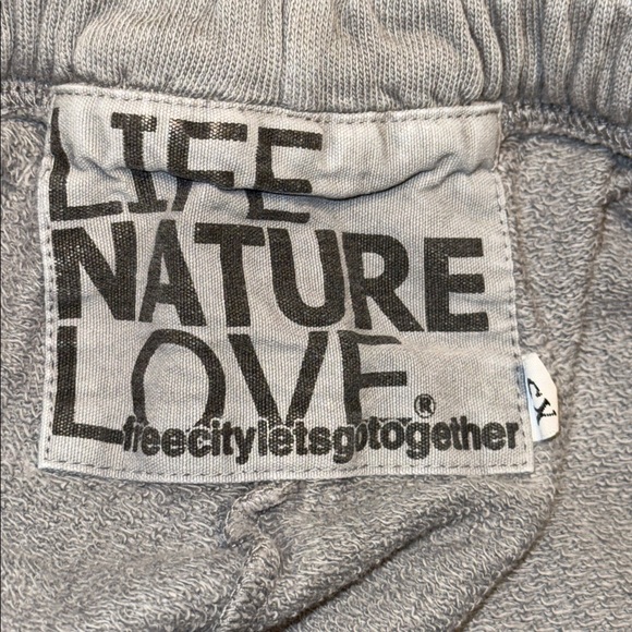 free city women’s size XS Logo Sweat pant grey Art color - Picture 10 of 11